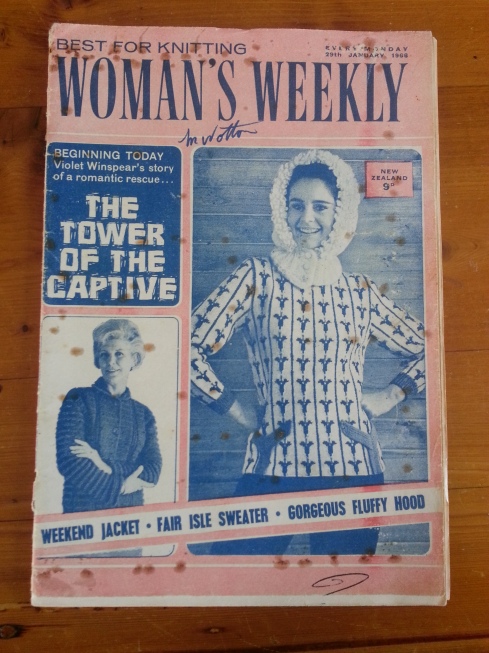 The pixie hat came from this 1966 Woman's Weekly